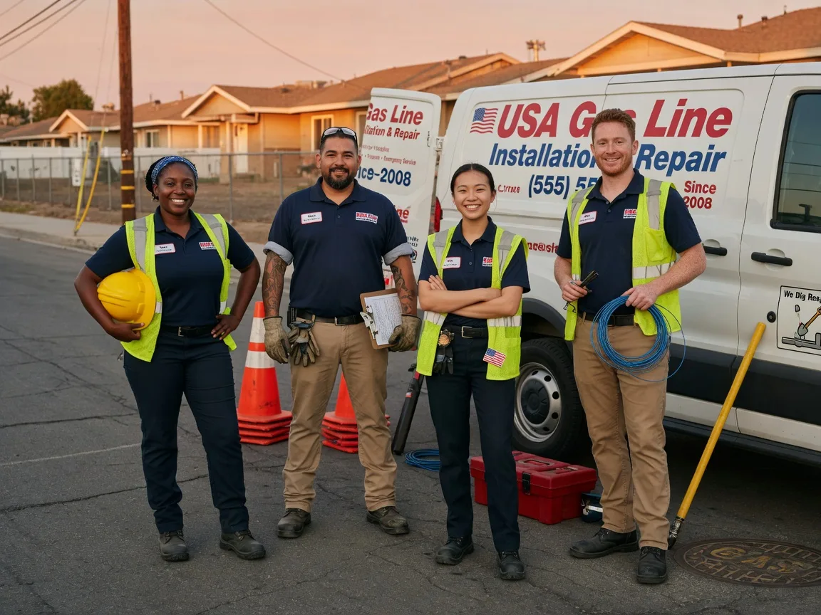 Gas Line Installation company in Buna, TX